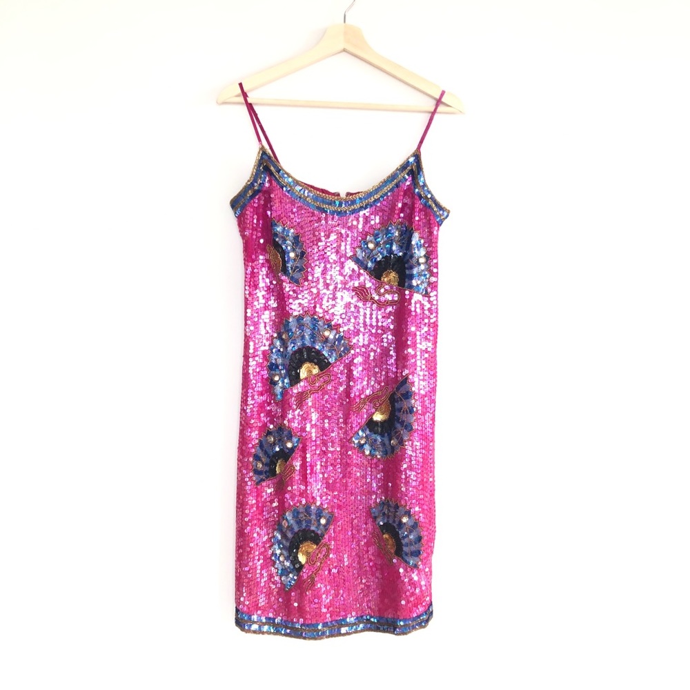 Julie Duroche VINTAGE Sequin Mini Dress